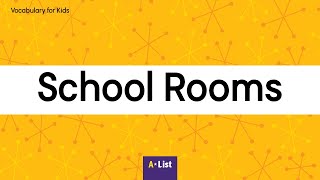 Vocabulary for Kids l School Rooms