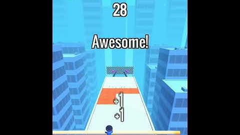 Roof Rails Game all levels mobile gameplay walkthrough android, ios level 3