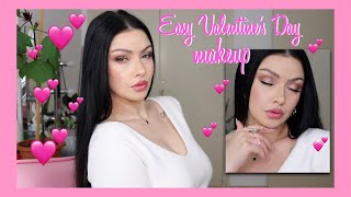 Easy Last Minute V Day Makeup + SHEGLAM Foundation Update