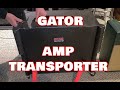 Gator cases molded plastic 1x12 combo amp transporter and stand