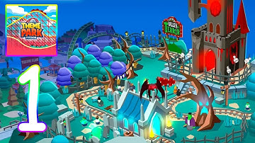 Idle Theme Park Tycoon - Recreation Game‏ - Gameplay Part 1 (iOS, Android)