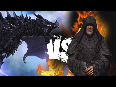 Видео: SKYRIM - АЛДУИН VS СЕДОБОРОДЫЕ (Самая эпичная битва!)