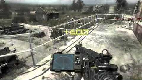 Modern Warfare 3 - S&D throwing knife final killcam