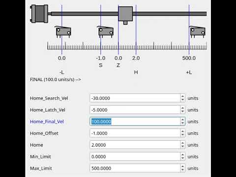 LinuxCNC-RIO - working on a new Homing-Setup GUI