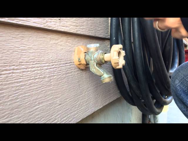 How to Fix Anti Siphon Valve on Faucet 