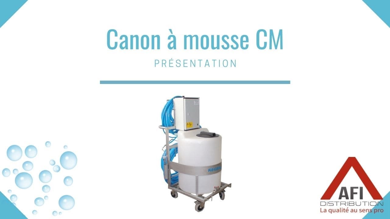 Canon à mousse portatif Regelav CMP