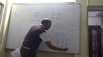 Engineering Maths 1 Lecture 37 Jacobians , Implicit functions, JJ