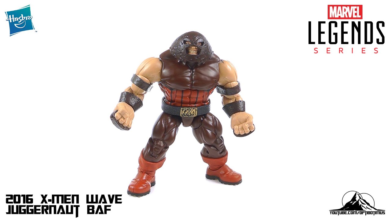 2016 X-Men Marvel Legends JUGGERNAUT Build a Figure Video Review