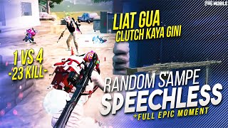 23 KILL FULL EPIC MOMENT !! RANDOM SAMPE SPEECHLESS LIAT GUA MAIN !! RYAN PRAKASHA PUBG MOBILE