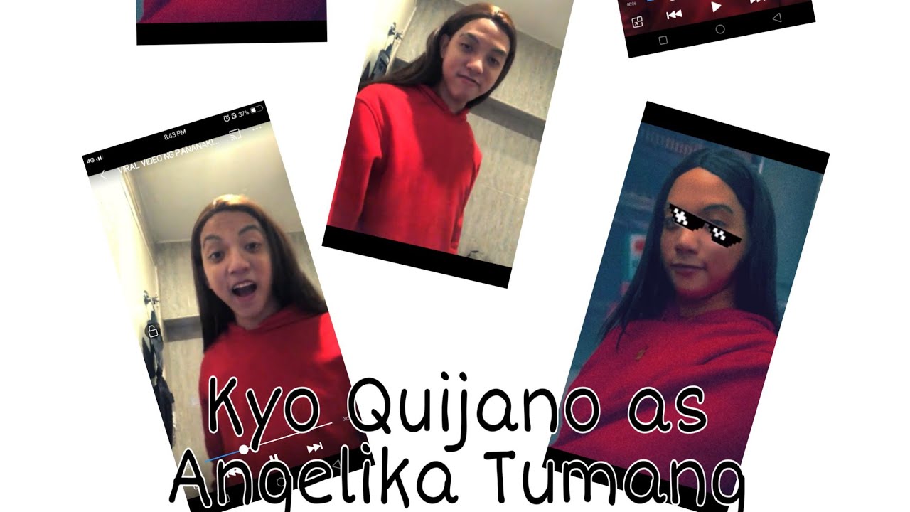 Kyo Quijano ginaya si Angelika.