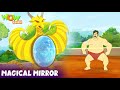  trikal  magical mirror    hindi kahaniya  hindi animated series for kids  kisna