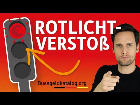 Rote Ampel Uberfahren Bussgeldkatalog Bussgeldrechner 21
