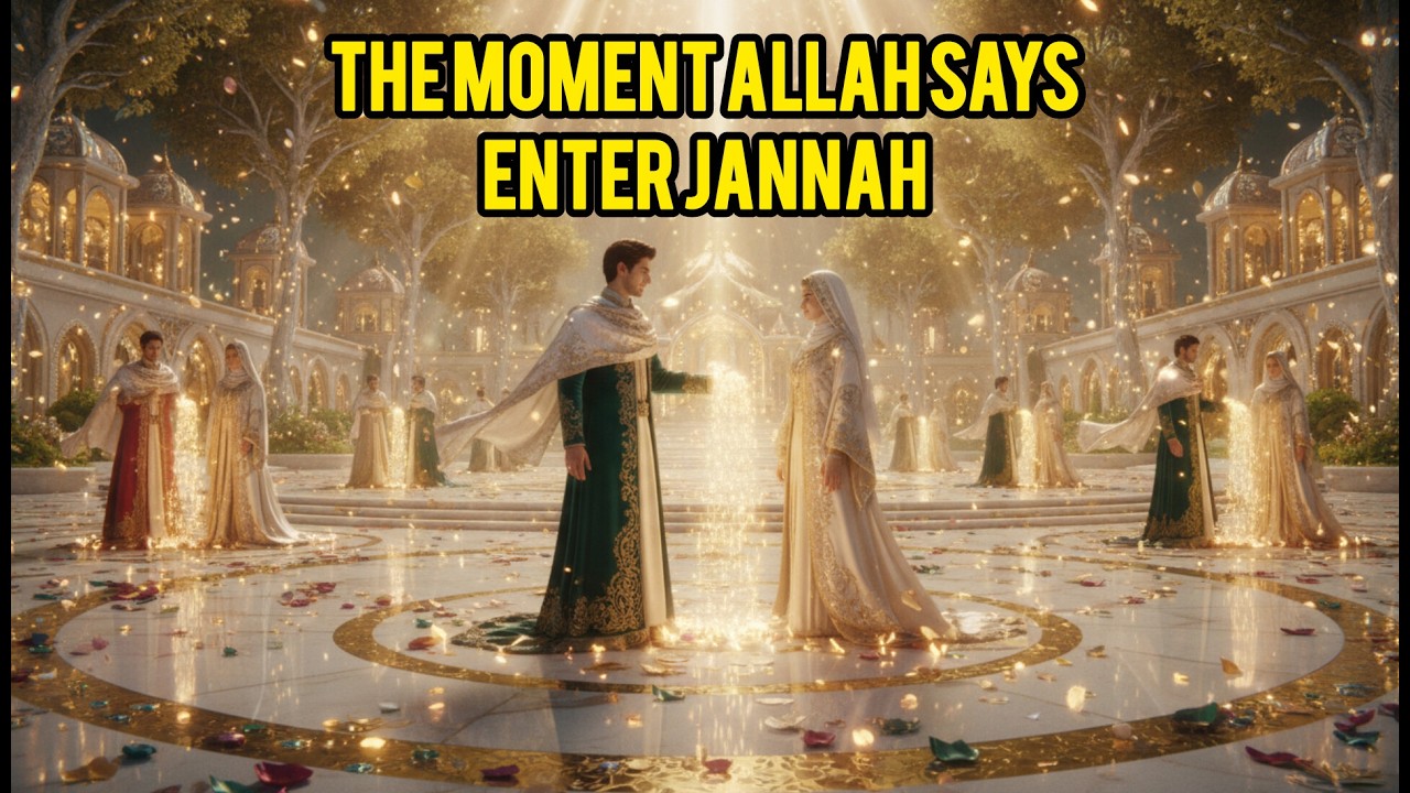 The Moment Allah Says: Enter Jannah | AI Cinematic Animation of Heaven
