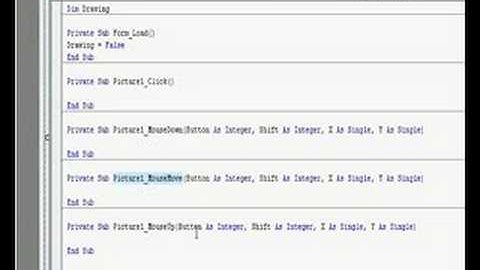 Remake of Paint in visual basic