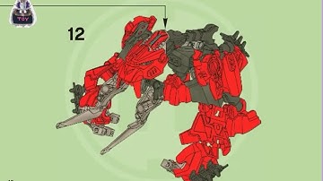 Lego 60143 Lego Hero Factory - Raw-Jaw instructions, 2232