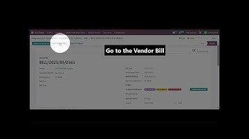 How to make Supplier Credit Note (Debit Note) in Odoo