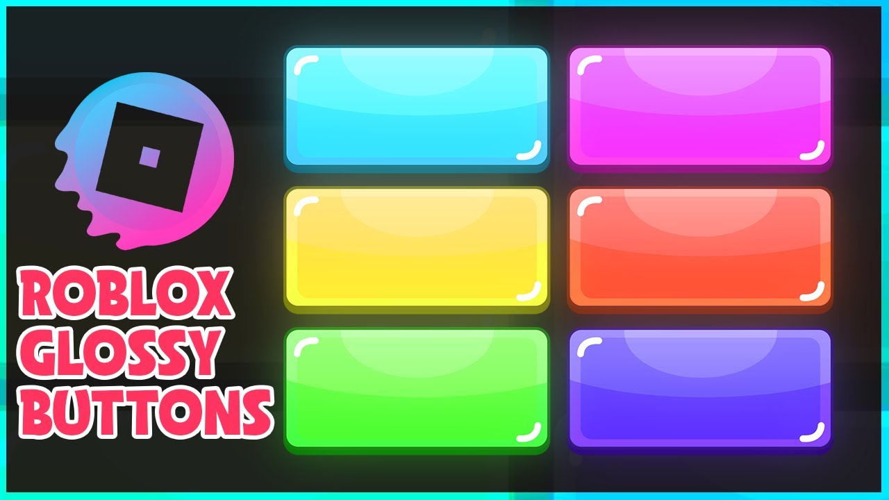 Roblox Glossy Cartoon Style Game Ui Buttons Product Preview Youtube - roblox studio gui button