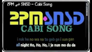 2pm And Snsd  Cabi Song singalong Simple Romanized mp4