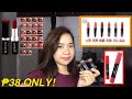 ₱38 ONLY! EVER BILENA LIP PRODUCT REVIEW &amp; SWATCHES! | AYA BALBUENA