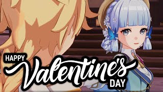 ❤️ Ayaka Flirt With Aether ❤️ | Happy Valentines Day ❤️