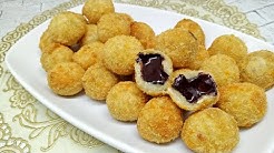 Cara Membuat Roti Goreng Unyil Isi Coklat Leleh - Durasi: 9.12. 