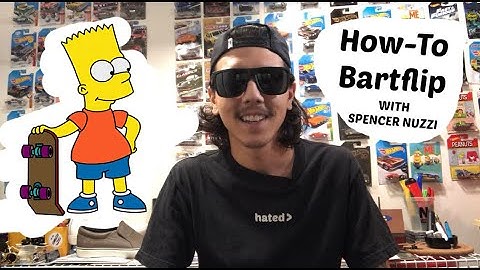 How To Bartflip / Old School Kickflip with Spencer Nuzzi