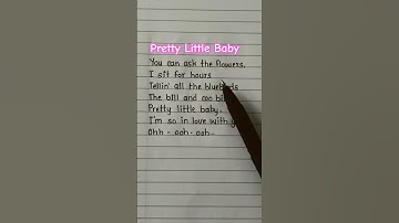 Thumbnail of Pretty Little Baby lyrics ~ Connie Francis #lyrics #song #shorts #shortfeed #prettylittlebaby