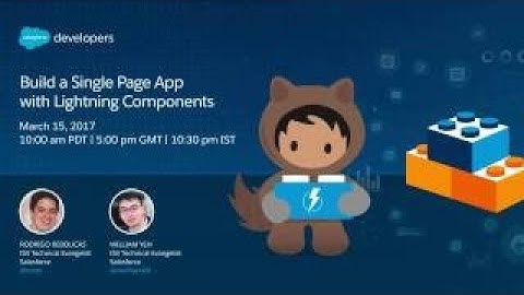 Building Single Page Apps with Lightning Components