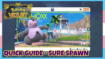 *Early Game After Mesagoza Fixed Spawn* Where To Catch Grumpig In Pokemon Scarlet & Violet
