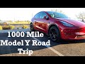 First 1000 mile road trip | Tesla Model Y