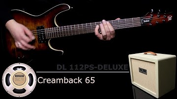 David Laboga Cabinet - Celestion comparison - Creamback 65 vs RockDriver Jr. vs Greenback 25