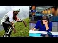 News anchor cant stop laughing  man lived as goat