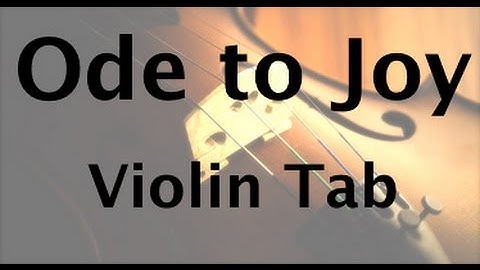 Learn Ode to Joy on Violin - How to Play Tutorial