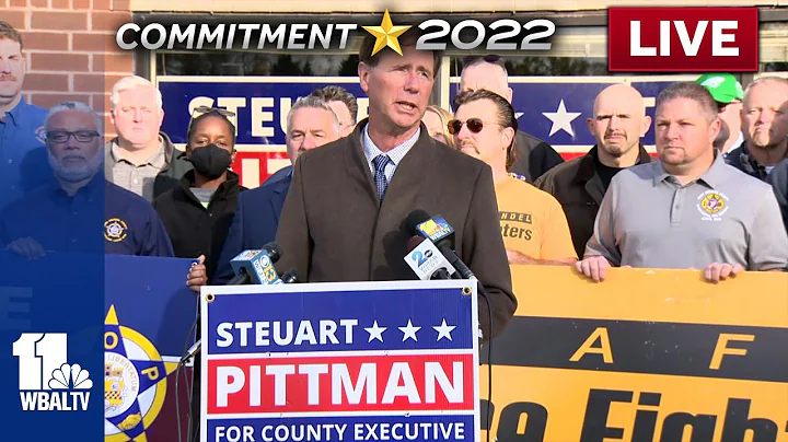 LIVE:  County Executive Steuart Pittman holds a me...