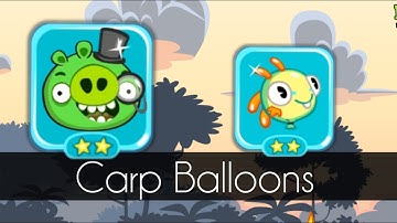 Bad Piggies - CARP BALLOONS (Hidden Loot Crates)