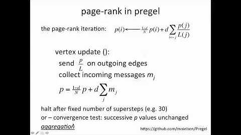 7   4   4B 4 Page rank in Pregel 10 35