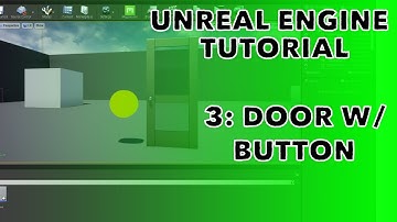 How To Open A Door With A Button | Unreal Engine Tutorial