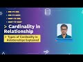 Cardinality in DBMS | Types, Examples &amp; Easy Explanation for Beginners  | DBMS |@EngineeringOngon