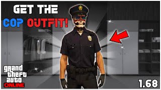 *NEW* HOW TO GET THE COP OUTFIT - AFTER PATCH 1.68! | GTA ONLINE