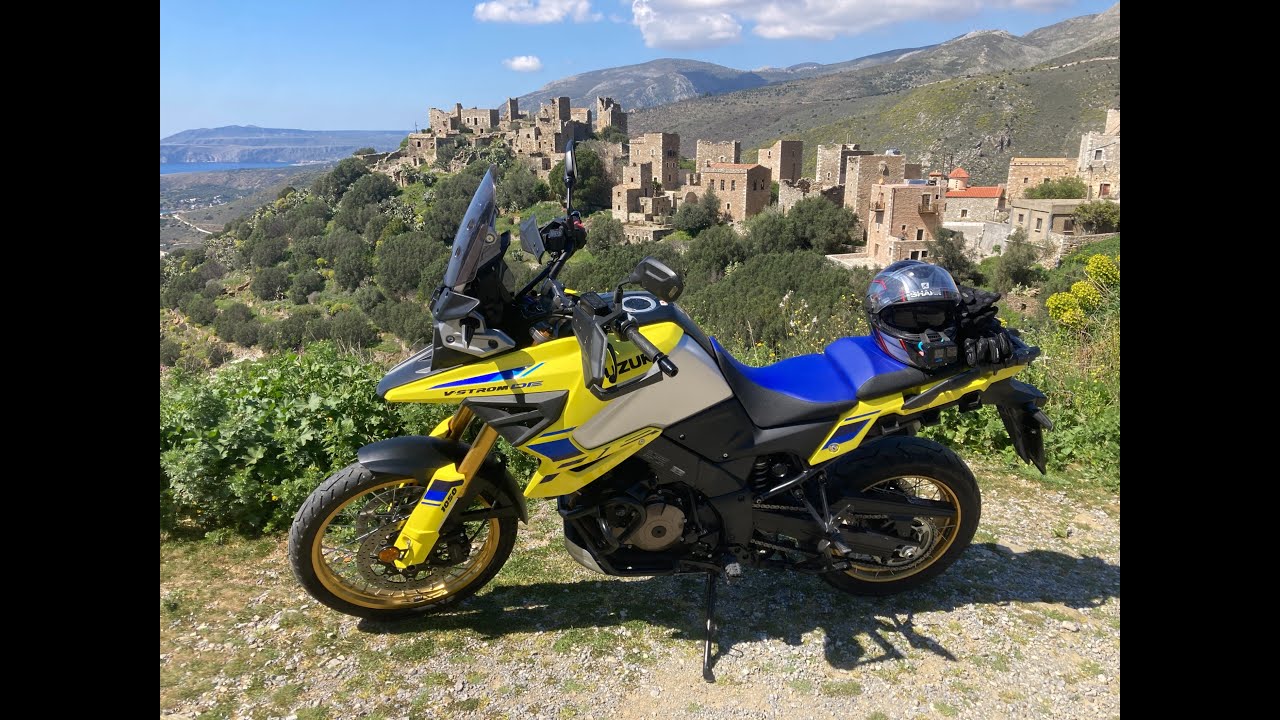 Ενα διήμερο στη μαγική Μάνη με suzuki vstrom 1050de!