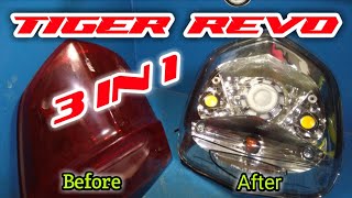 Cara Merubah Lampu Barong Menjadi Lampu Pece di Honda Tiger Revo | #TUTORIAL 4