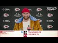 Travis Kelce’s Mom Surprised Him In KC After Watching His Brother Play In Tampa The Same Day