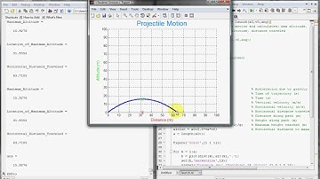 MATLAB Projectile Motion Project   Launch Demo