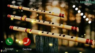 Flute ringtone Shyam Teri Bansi pukare Radha