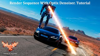 Render Sequence con Optix Denoiser/ Render Sequence in Maya