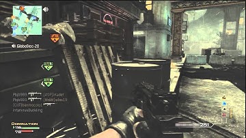 MW3 M4A1 MOAB on Bootleg (39 Gun Streak) | Easy Dom wins