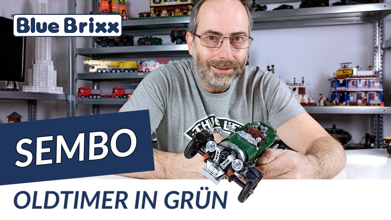 Oldtimer in grün von Sembo @BlueBrixx
