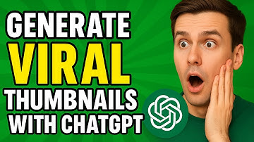 How To Create Thumbnails With ChatGPT (4o Image Generation Free)