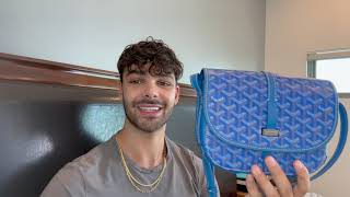 goyard belvedere blue