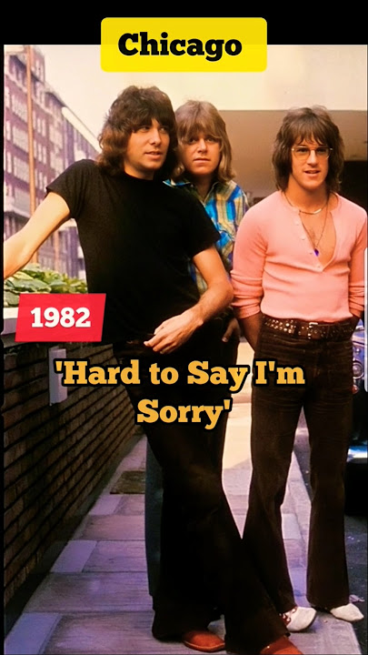 Hard to Say I'm Sorry: Chicago 1982💔🎵